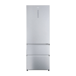 FRIGORIFICO COMBI HAIER HTR5720ENMG NOFROST E ALTO 200,6 CM ANCHO 70 CM INOX