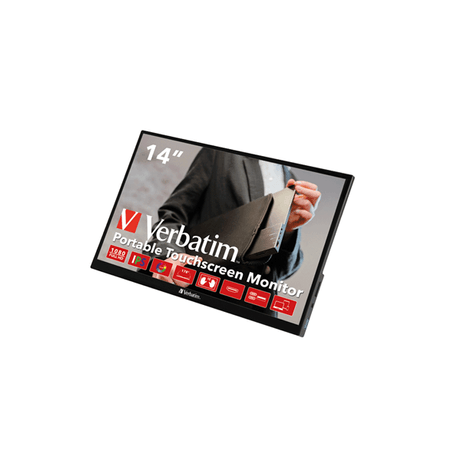 VERBATIM 49591 14" LCD TFT/IPS Full HD HDMI Altavoces - Imagen 1 de 10 VERBATIM 49591 14" LCD TFT/IPS Full HD HDMI Altavoces - Imagen 1 de 10