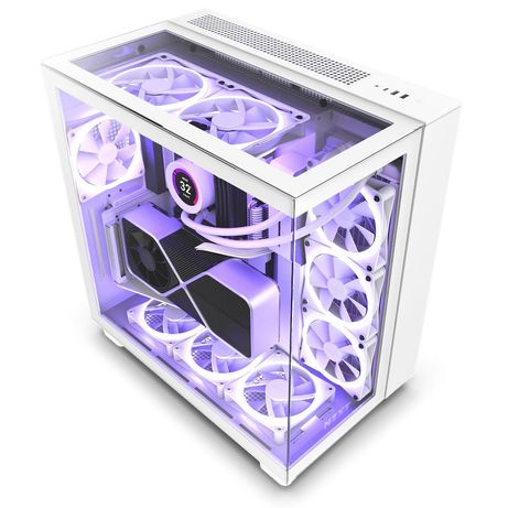 TORRE GAMING NZXT H9 ELITE | ATX | BLANCO - Imagen 1 de 7 TORRE GAMING NZXT H9 ELITE | ATX | BLANCO - Imagen 1 de 7