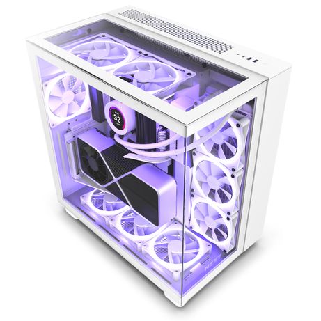TORRE GAMING NZXT H9 ELITE | ATX | BLANCO - Imagen 3 de 7 TORRE GAMING NZXT H9 ELITE | ATX | BLANCO - Imagen 3 de 7
