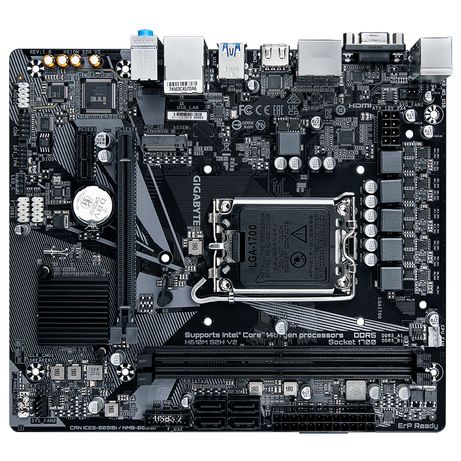 GIGABYTE Intel H610M S2H V2 LGA 1700 - Imagen 5 de 6 GIGABYTE Intel H610M S2H V2 LGA 1700 - Imagen 5 de 6