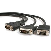 Miniatura 2 de CABLE 1 8M DVI-I A DVI-D Y VGA