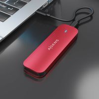 Miniatura 5 de CAJA EXTERNA AISENS M.2 (NGFF) ASM2-027RED NVME A USB3.2 GEN2 ROJO