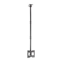 Miniatura 2 de AISENS SOPORTE DE TECHO GIRATORIO, INCLINABLE, EXTENSIBLE PARA MONITOR/TV 50KG DE 23-43, NEGRO