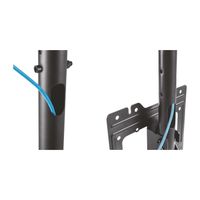 Miniatura 7 de AISENS SOPORTE DE TECHO GIRATORIO, INCLINABLE, EXTENSIBLE PARA MONITOR/TV 50KG DE 23-43, NEGRO