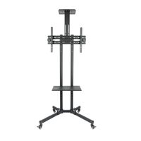 Miniatura 4 de Tooq Soporte TV Suelo Ruedas FS1470M-B 37-70