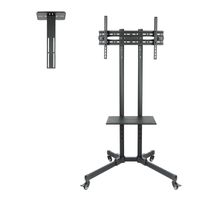 Miniatura 6 de Tooq Soporte TV Suelo Ruedas FS1470M-B 37-70
