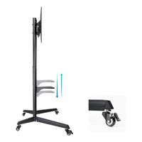 Miniatura 6 de Tooq FS1170M-B Soporte suelo ruedas Ramsés 37-70
