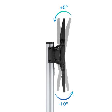 Tooq FS1886M-B Soporte suelo ruedas Hera 37-86 - Imagen 6 de 7 Tooq FS1886M-B Soporte suelo ruedas Hera 37-86 - Imagen 6 de 7