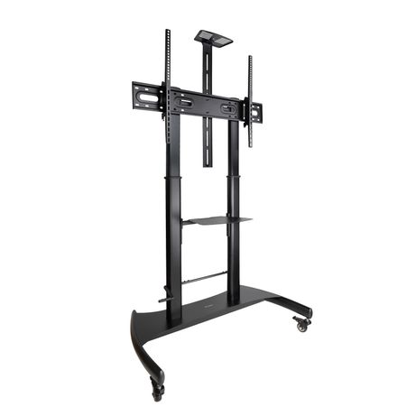 TOOQ SOPORTE SUELO RUEDAS REGULABLE "ARES" 60-100" - Imagen 2 de 4 TOOQ SOPORTE SUELO RUEDAS REGULABLE "ARES" 60-100" - Imagen 2 de 4