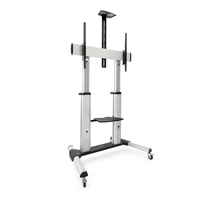 Miniatura 1 de Tooq FS20300M-B Soporte suelo 60-100 aluminio co