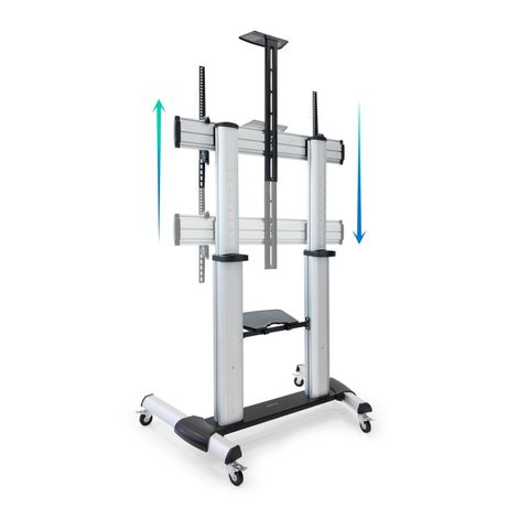 Tooq FS20300M-B Soporte suelo 60-100 aluminio co - Imagen 4 de 10 Tooq FS20300M-B Soporte suelo 60-100 aluminio co - Imagen 4 de 10
