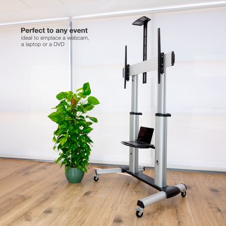 Tooq FS20300M-B Soporte suelo 60-100 aluminio co - Imagen 7 de 10 Tooq FS20300M-B Soporte suelo 60-100 aluminio co - Imagen 7 de 10