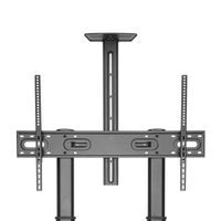 Miniatura 4 de AISENS SOPORTE DE SUELO RUEDAS MANIVELA BANDEJA DVD CÇ±MARA MONITOR 100KG 60-100