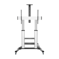 Miniatura 1 de AISENS FT100TE-125 soporte para TV 2,54 m (100") Negro, Plata