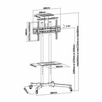 Miniatura 3 de SOPORTE AISENS 37P-70P TV/MON NEGRO FT70TE-035