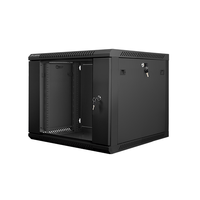 Miniatura 1 de ARMARIO RACK LANBERG 9U 600X600X501 AUTO ENSAMBLADO 19" HASTA 60 KG NEGRO