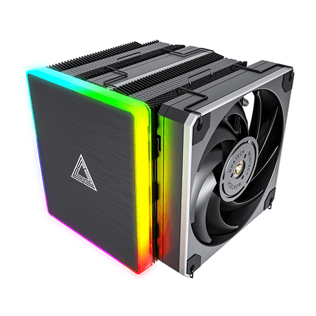 Montech DT24 Premium Metal 2 x 120mm ARGB Ventilador - Imagen 1 de 8 Montech DT24 Premium Metal 2 x 120mm ARGB Ventilador - Imagen 1 de 8