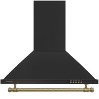 Miniatura 2 de CAMPANA CHIMENEA INFINITON CMPP-RU61 ANCHO 60 CM NEGRA