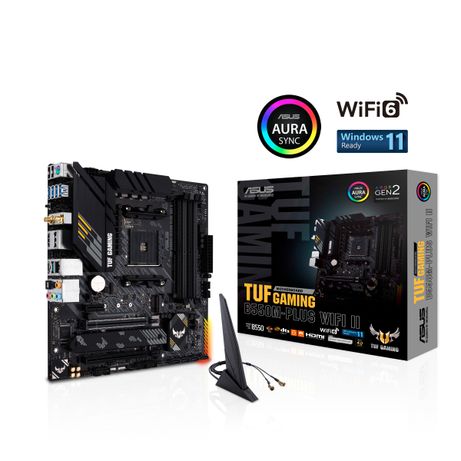 Asus AMD TUF GAMING B550M-PLUS WIFI II Socket AM4 - Imagen 8 de 10 Asus AMD TUF GAMING B550M-PLUS WIFI II Socket AM4 - Imagen 8 de 10