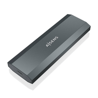 Miniatura 1 de AISENS Caja Externa M 2  NGFF  ASM2 029GR NVMe a USB3 2 Gen2  Gris
