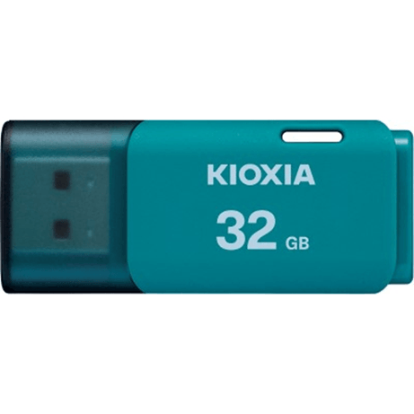 USB 2.0 KIOXIA 32GB U202 AQUA - Imagen 1 de 2 USB 2.0 KIOXIA 32GB U202 AQUA - Imagen 1 de 2