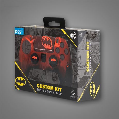 PS5 DC CUSTOM KIT BATMAN FR-TEC SILICONA + GRIPS + STICKER P S5 - Imagen 5 de 5 PS5 DC CUSTOM KIT BATMAN FR-TEC SILICONA + GRIPS + STICKER P S5 - Imagen 5 de 5
