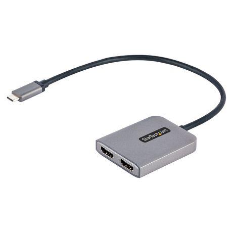 Hub MST USB C a 2x HDMI 4K - Divisor USB Tipo C a HDMI - Imagen 2 de 8 Hub MST USB C a 2x HDMI 4K - Divisor USB Tipo C a HDMI - Imagen 2 de 8