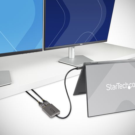 Hub MST USB C a 2x HDMI 4K - Divisor USB Tipo C a HDMI - Imagen 7 de 8 Hub MST USB C a 2x HDMI 4K - Divisor USB Tipo C a HDMI - Imagen 7 de 8