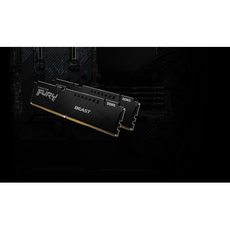 MEMORIA 16 GB DDR5 5600 KINGSTON FURY BEAST BLACK CL40 - Imagen 9 de 13 MEMORIA 16 GB DDR5 5600 KINGSTON FURY BEAST BLACK CL40 - Imagen 9 de 13