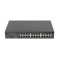 Miniatura 1 de SWITCH LANBERG 24 PUERTOS GIGABIT ETHERNET RACK 19"