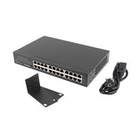 Miniatura 3 de SWITCH LANBERG 24 PUERTOS GIGABIT ETHERNET RACK 19"
