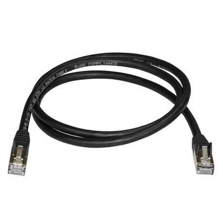 CABLE 1M RED ETHERNET RJ45 STP CAT6A SNAGLESS NEG RO - Imagen 3 de 4 CABLE 1M RED ETHERNET RJ45 STP CAT6A SNAGLESS NEG RO - Imagen 3 de 4