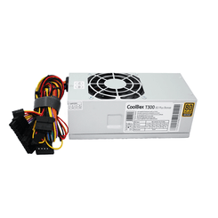FUENTE ALIMENTACION 300W COOLBOX TFX VENT. 8CM 80+ BRONCE BULK
