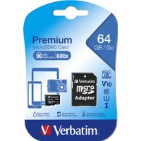 Miniatura 2 de MICRO SDHC 64G CL10 ADAPTER PREMIUM