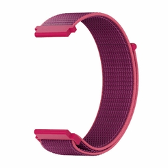 SAVE FAMILY Correa Recambio Tela Frambuesa Compatible con los modelos SaveWatch   Senior Enjoy Superior