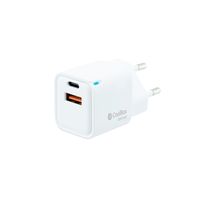 Miniatura 2 de CARGADOR USB PARED COOLBOX GAN 20W USB-C/USB-A QC3.0 BLANCO