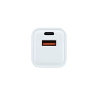 Miniatura 3 de CARGADOR USB PARED COOLBOX GAN 20W USB-C/USB-A QC3.0 BLANCO