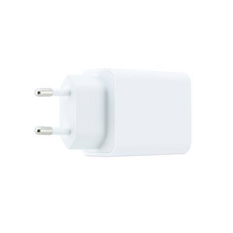 CARGADOR USB PARED COOLBOX GAN 45W USB-C/USB-A QC3.0 BLANCO - Imagen 4 de 4 CARGADOR USB PARED COOLBOX GAN 45W USB-C/USB-A QC3.0 BLANCO - Imagen 4 de 4