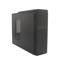 Miniatura 1 de COOLBOX  COOLBOX CAJA MATX SLIM T310 USB-C 3.2 GEN1 + MULTILECTOR SD FTE.B500GR-S 500W  Negro Incluye Fuente