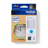 Miniatura 1 de BROTHER TINTA CIAN LC-125XLCBP