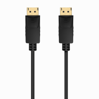 Miniatura 1 de AISENS Cable DISPLAYPORT V1.2 CCS 4K@60Hz, DP/M-DP/M, Negro, 2.0m