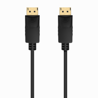 Miniatura 1 de AISENS Cable DISPLAYPORT V1.2 CCS 4K@60Hz, DP/M-DP/M, Negro, 3.0m