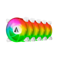 Miniatura 1 de VENTILADORES RGB ABYSM ARCLIGHT ARGB (KIT 5 EN 1)