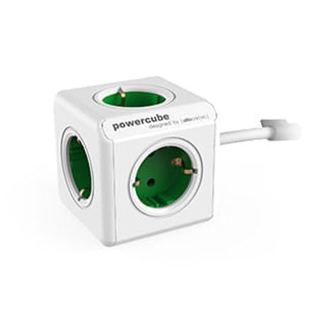 ADAPTADOR Y ENCHUFE MULTIPLE VERDE 4 TOMAS ALARGO 1,5M - Imagen 1 de 1 ADAPTADOR Y ENCHUFE MULTIPLE VERDE 4 TOMAS ALARGO 1,5M - Imagen 1 de 1