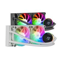 Miniatura 3 de SISTEMA DE REFRIGERACION LIQUIDA MARS GAMING MLLCD240W BLANCO 2x (12x12) ILUMINACION FRGB TPD 500W PANTALLA LCD PARA PROCESADORES INTEL Y AMD