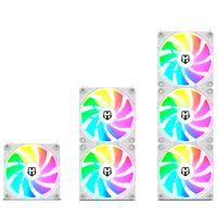 Miniatura 6 de NOX HUMMER EASYLINK | ARGB FANS KIT BLANCOS