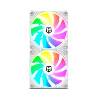 Miniatura 8 de NOX HUMMER EASYLINK | ARGB FANS KIT BLANCOS