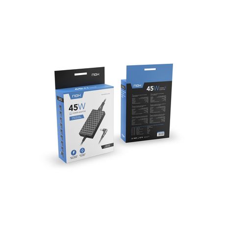 ADAPTADOR CORRIENTE UNIVERSAL 45W NOX - Imagen 7 de 7 ADAPTADOR CORRIENTE UNIVERSAL 45W NOX - Imagen 7 de 7