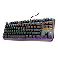 Miniatura 1 de TECLADO MECANICO TRUST GAMING GXT 834 CALLAZ 24407 TKL JUEGO 20 MODOS DE COLOR RGB